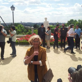 Manuela Carmena, la candidata a la Alcaldía de Madrid por Ahora Madrid./ EUROPA PRESS