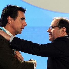 Juan Vicente Herrera y José Manuel Soria en una imagen de archivo. / EFE