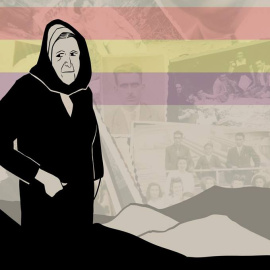 Cartel sobre el proyecto 'Cambedo 1946', donde se trata la arqueología en torno a la resistencia antifranquista de Galicia y Portugal.