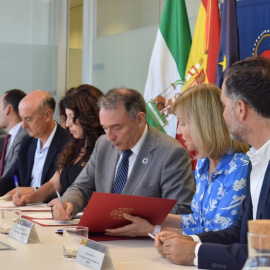 Firma prootocolo contra chabolas huelva