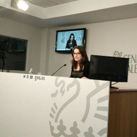 La vicepresidenta de la Generalitat valenciana Mónica Oltra.- EP
