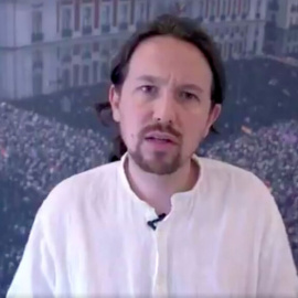 19/07/2019.- Captura del vídeo en el que Pablo Iglesias renuncia a formar parte del Gobierno para facilitar un acuerdo de investidura.