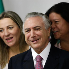 El presidente interino de Brasil, Michel Temer.- EFE
