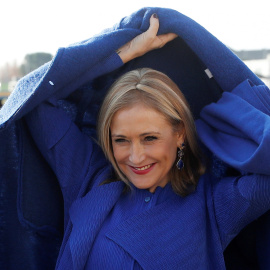 La presidenta de la Comunidad de Madrid, Cristina Cifuentes.EFE/Juan Carlos Hidalgo