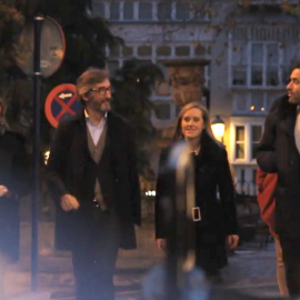 Fotograma de la felicitación navideña del PP vasco.