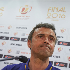 El entrenador del FC Barcelona, Luis Enrique. EFE