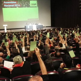 La asamblea nacional de la CUP. / @cupnacional