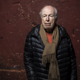 El recientemente fallecido Peter Brook, en una fotografía tomada en febrero de 2018