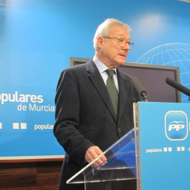 El expresidente de Murcia y actual eurodiputado del PP, Ramón Luis Valcárcel./ EUROPA PRESS