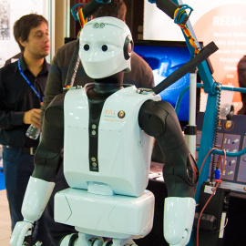 Los robots humanoides más avanzados, de visita en Madrid // CHRISTIAN GONZÁLEZ