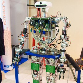 Los robots humanoides más avanzados, de visita en Madrid // CHRISTIAN GONZÁLEZ