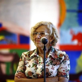 La alcaldesa de Madrid, Manuela Carmena