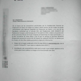 La Agencia Española de Protección de Datos (AEPD) ha enviado requerimientos a usuarios de foros de Internet que difundieron el vídeo de la violación de La Manada