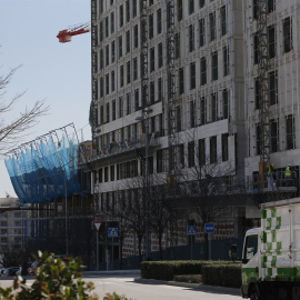 Pisos en construcción en Madrid. E.P.