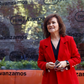 La vicepresidenta del Gobierno y ministra de Igualdad, Carmen Calvo