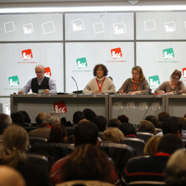 Reunión del Consejo Político Regional de IU-CM el pasado febrero.- EFE