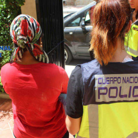 Una imagen de la operación contra la trata de mujeres en Málaga. | Policía Nacional