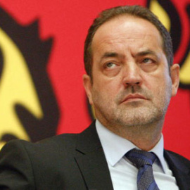 El expresidente del Zaragoza, Agapito Iglesias.