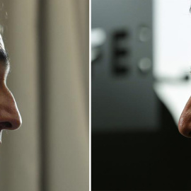 Los candidatos a la presidencia de CEOE, Joan Rosell (izq.) y Antonio Garamendi (der.). EFE