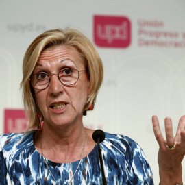 La portavoz de UPyD, Rosa Díez. EFE/Kiko Huesca