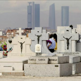 Detalle del cementerio de La Almudena.- EFE