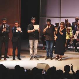 Estopa recull la Creu de Sant Jordi.