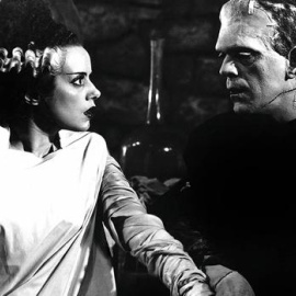 Un momento de la película 'La novia de Frankenstein'.