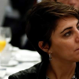 La portavoz de Podemos en la Asamblea de Madrid, Lorena Ruiz-Huerta. Foto: EFE