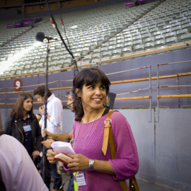 La eurodiputada de Podemos Teresa Rodríguez. -JAIRO VARGAS