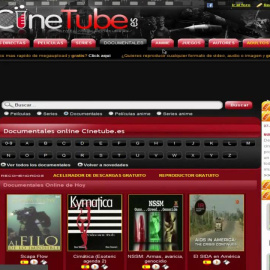 Pantalla histórica de Cinetube. ARCHIVO