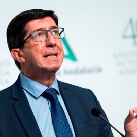 El vicepresidente andaluz, Juan Marín.- RAÚL CARO (EFE)