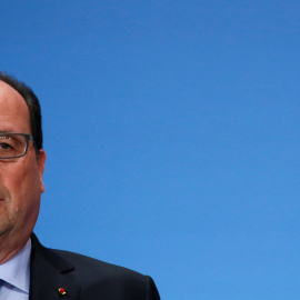 El presidente francés Francois Hollande, en un seminario en el Palacio del Eliseo, en París. REUTERS/Gonzalo Fuentes