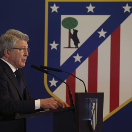 El presidente del Atlético de Madrid, Enrique Cerezo. /EFE