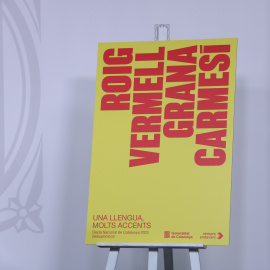 Cartell dels actes institucionals de la Diada de l'11 de setembre de 2023.