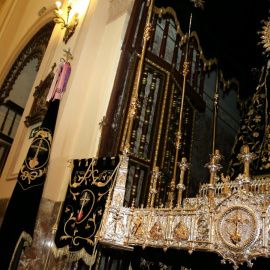 La ministra de Defensa, María Dolores de Cospedal, visita a la Iglesia del Salvador (Castilla La Mancha).