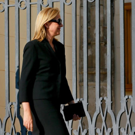 La infanta Cristina, esta semana en Madrid. EFE/JuanJo Martín