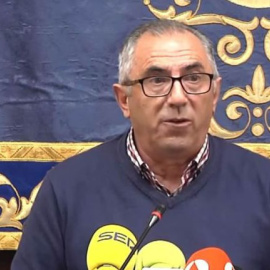 Alcalde de Pedrera y diputado provincial de IU, Antonio Nogales. EFE