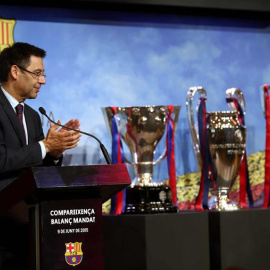 Bartomeu, este martes. EFE/Toni Albir