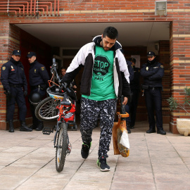 José Antonio Rojas Marcos, con 32 años, protagonizó el último desahucio en ESpaña. REUTERS/Andrea Comas