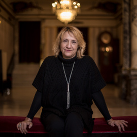 Blanca Portillo, en el Teatro Español. REPORTAJE FOTOGRÁFICO: JAIRO VARGAS