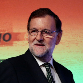 Mariano Rajoy, durante su intervención, este miércoles, en un acto de 'Marca España'. REUTERS/Andrea Comas