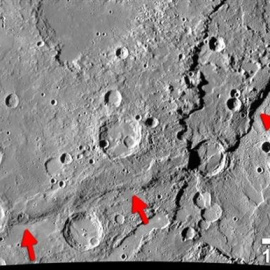 Misterio en Mercurio: Extraños acantilados sin explicación. /SMITHSONIAN INSTITUTION