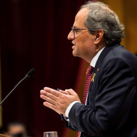 El presidente de la Generalitat, Quim Torra. - EFE