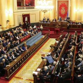 Sólo 13 exsenadores renuncian a la paga que ofrece el Senado por disolverse de 8.345 euros. SENADO