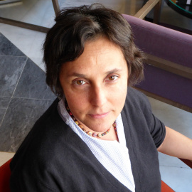 Gabriella Coleman, en su entrevista con 'Público'. CDC