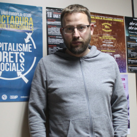 El diputat electe de la CUP Vidal Aragonés. / Marc Font