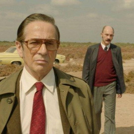 Alfredo Castro y Darío Grandinetti, en la película