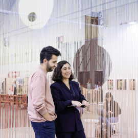 4-10-2023 Imatge d'arxiu d'una de les exposicions del Swab Barcelona