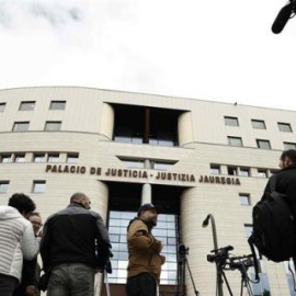 Exterior del Palacio de Justicia de Navarra. EFE/Archivo