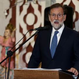 Rajoy durante su estancia en Quito. EFE